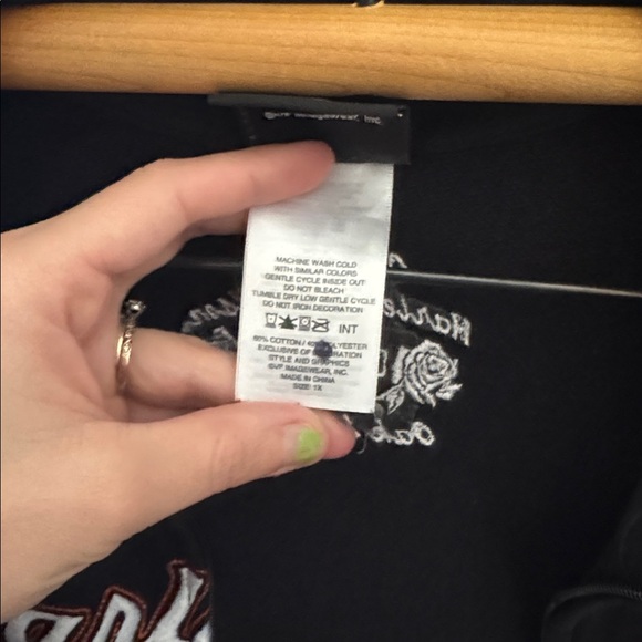 Harley Davidson Zip Up Sweatshirt Short Sleeve Women's Small Oak Lawn IL 1X - Picture 4 of 7